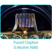 Tesla Handcrafted Coils | Fused Clapton 0.46 ohm Ni80