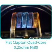 Tesla Handcrafted Coils | Flat Clapton 0.25 ohm Ni80