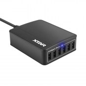 XTAR 45W 6-Port USB Charger