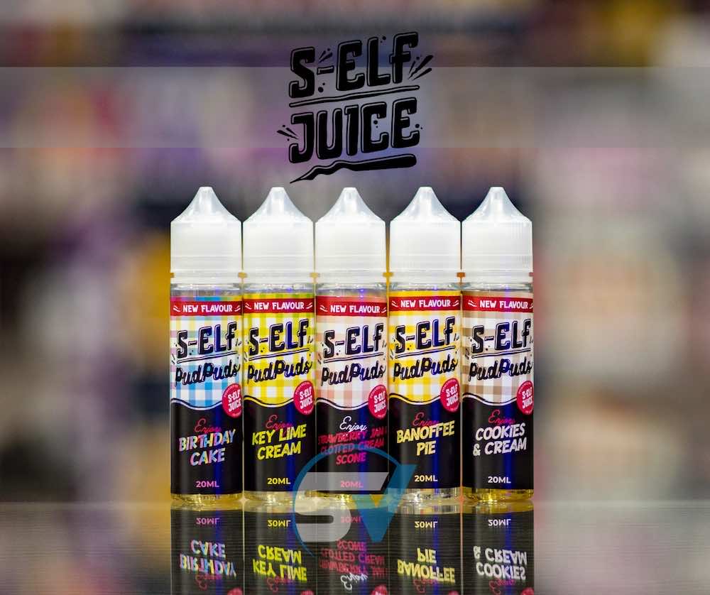 S-Elf Juice Pud Puds Strawberry Jam & Clotted Cream Scone Flavor Shot 60ml
