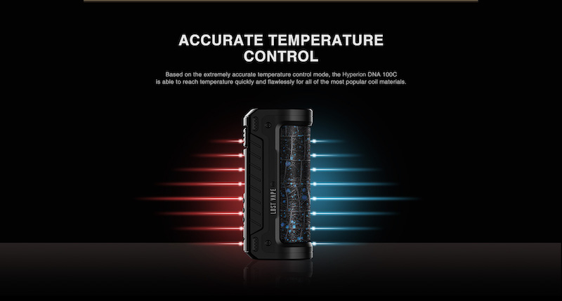 lost vape hyperion dna temperature control